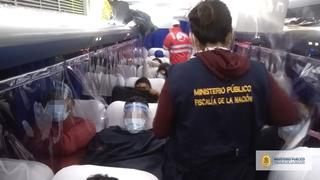 Bus es intervenido con 61 migrantes venezolanos que venían desde Tumbes