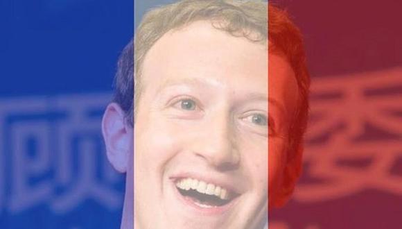 ​Facebook habilita opción para poner bandera de Francia en foto de perfil