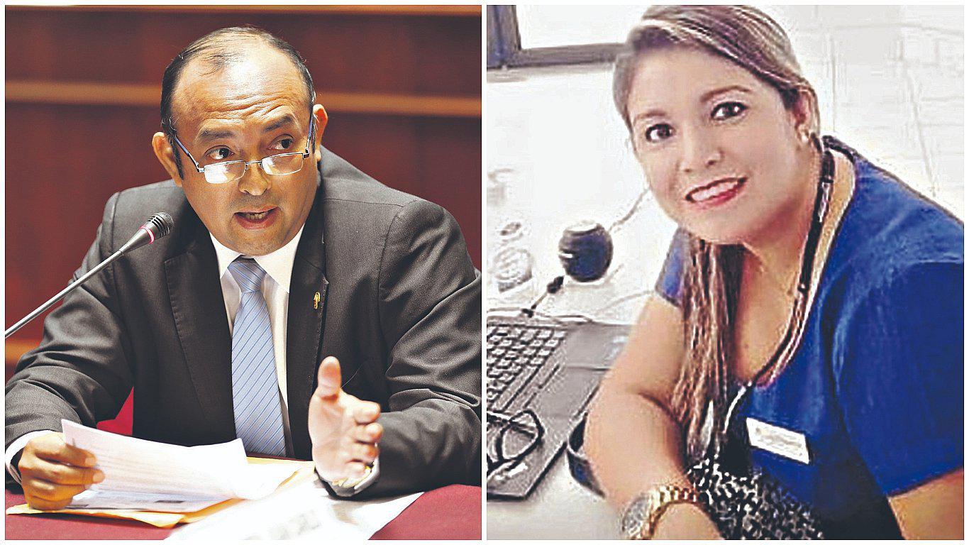 Congresista Juan Yuyes reconoce amistad con inspectora de Cebaf