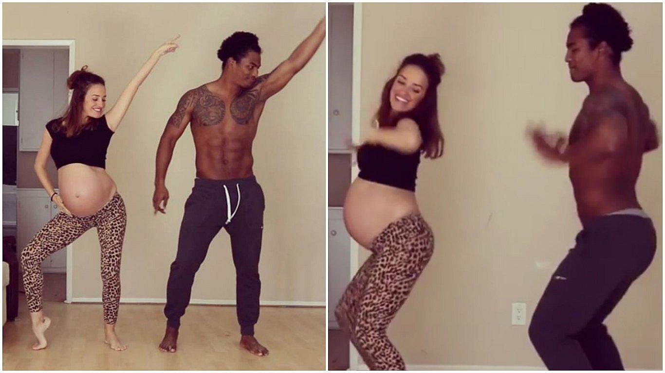 Instagram: mujer embarazada se convirtió en viral por sus bailes