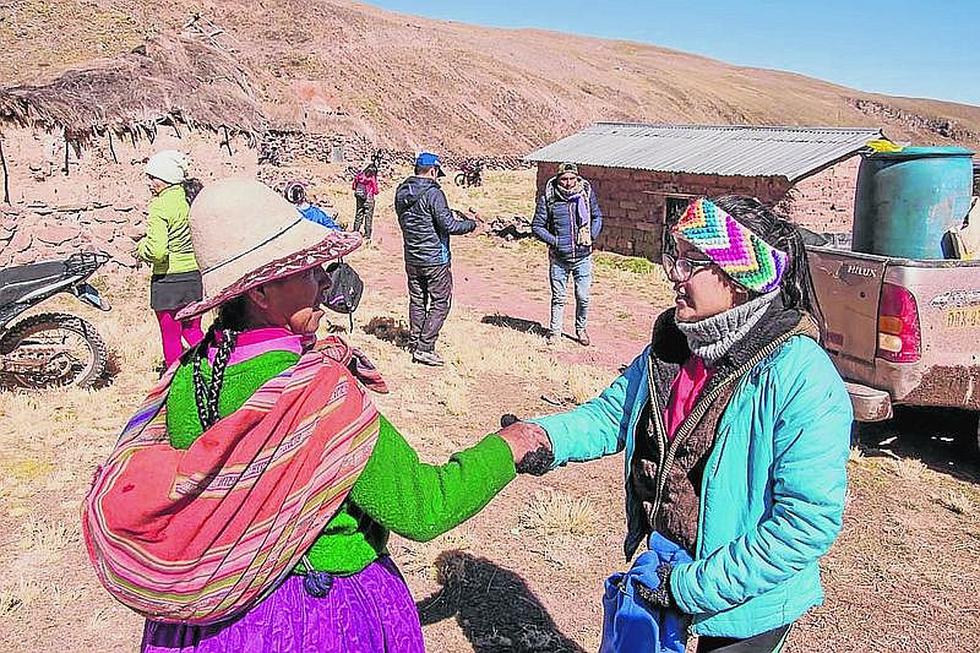 Tecca, el pueblo que se congela en La Unión (FOTOS)