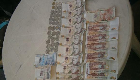 Policía atrapa a sujeto con billetes falsos en Chiclayo