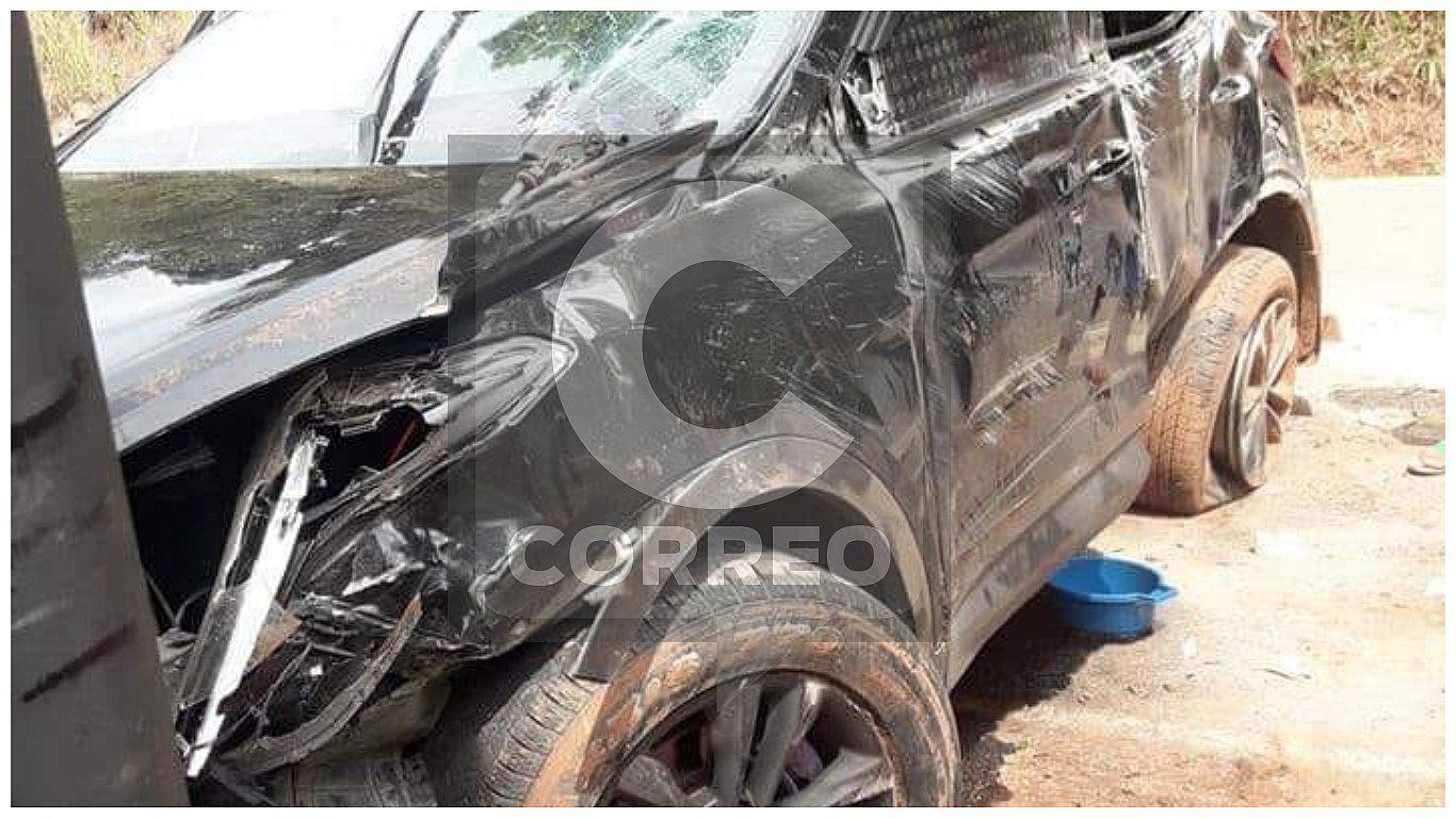 Candidato a gobierno regional sufre accidente de tránsito a tres días de elecciones (VIDEO)