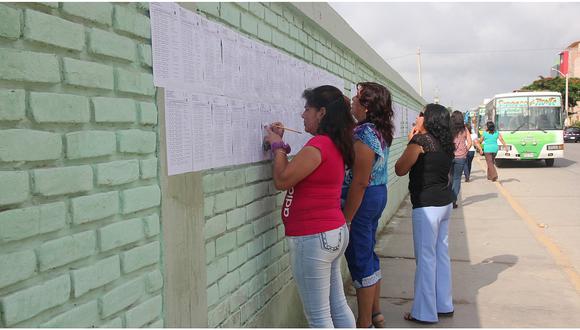 Más de 7,500 docentes esperan ascenso en Lambayeque 