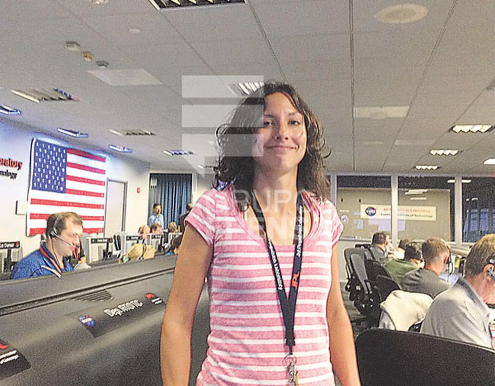 Melissa Soriano: "Me siento como si estuviera allí, en Marte"