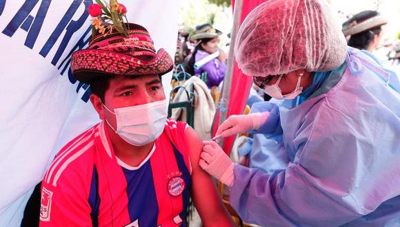 Este fin de semana, se desarrolló la jornada de vacunación contra el COVID-19 en la ciudad de Sarhua, en el departamento de Ayacucho. (Foto: Ministerio de Cultura)