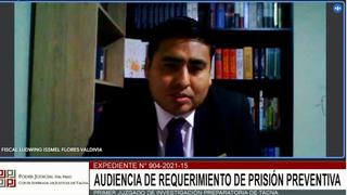 Fiscalía apelará fallo que rechazo prisión preventiva a gobernador regional de Tacna