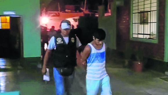 Tres sujetos fueron detenidos en barrido policial en Chincha
