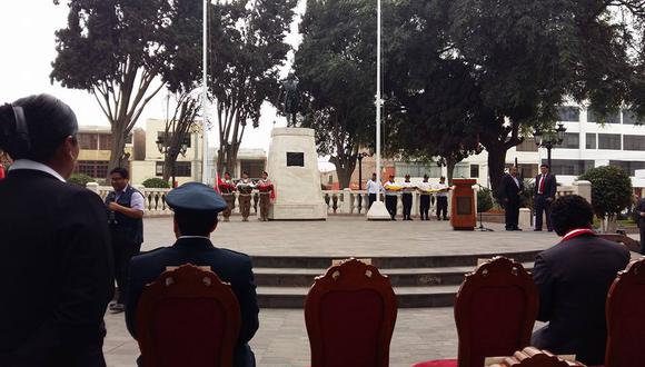 MPT: Con ceremonia recuerdan primer grito de libertad en Tacna