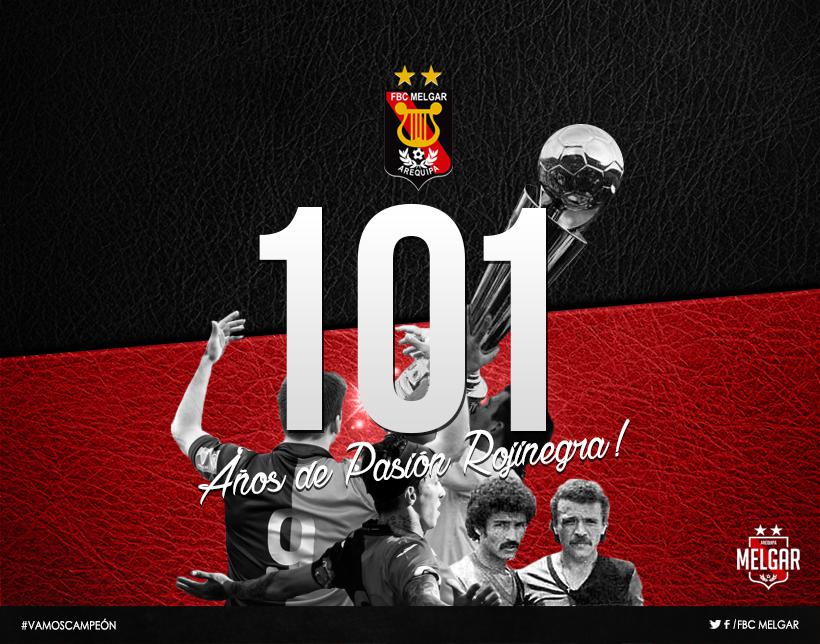 Arequipa: FBC Melgar cumple hoy 101 años de fundación