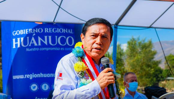 Gobernador regional de Huánuco/foto: Correo