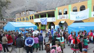 Ayacucho: pobladores de Uchuraccay accederán a 5 mil atenciones médicas de EsSalud