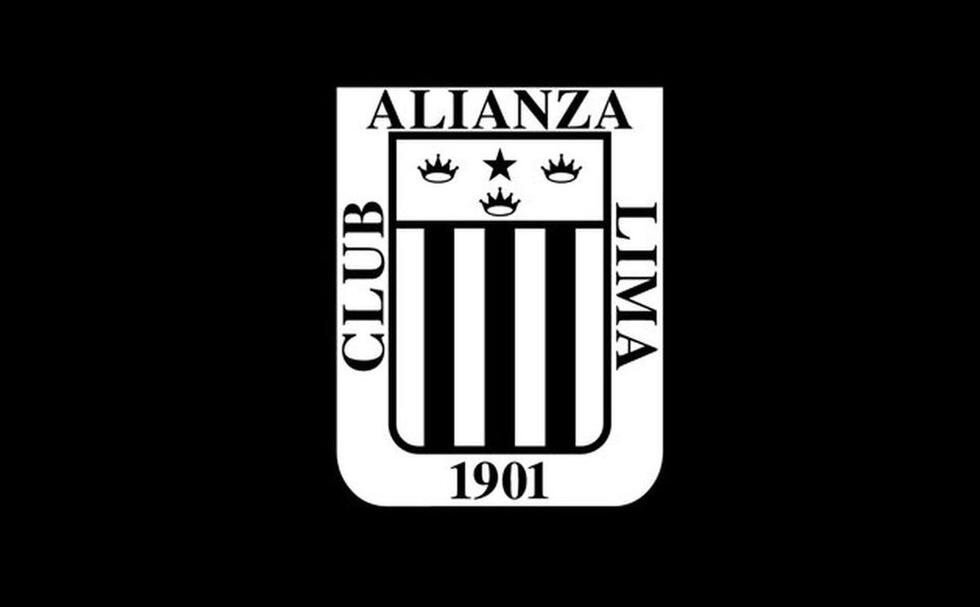 Alianza Lima cambió su logo a blanco y negro tras fallecimientos. (Foto: Alianza Lima)