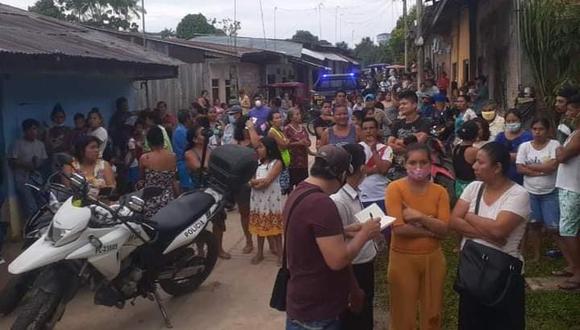 Loreto: el feminicidio se registró el interior de una vivienda ubicada en el asentamiento humano Juan Carlos del Águila. (Foto: Facebook)