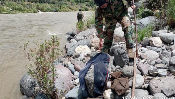 Policías a cargo de la búsqueda reportaron en mayo el hallazgo del  pantalón y una zapatilla de Kevin en el río Colca, a la altura del distrito de Lari. (Foto: Difusión)