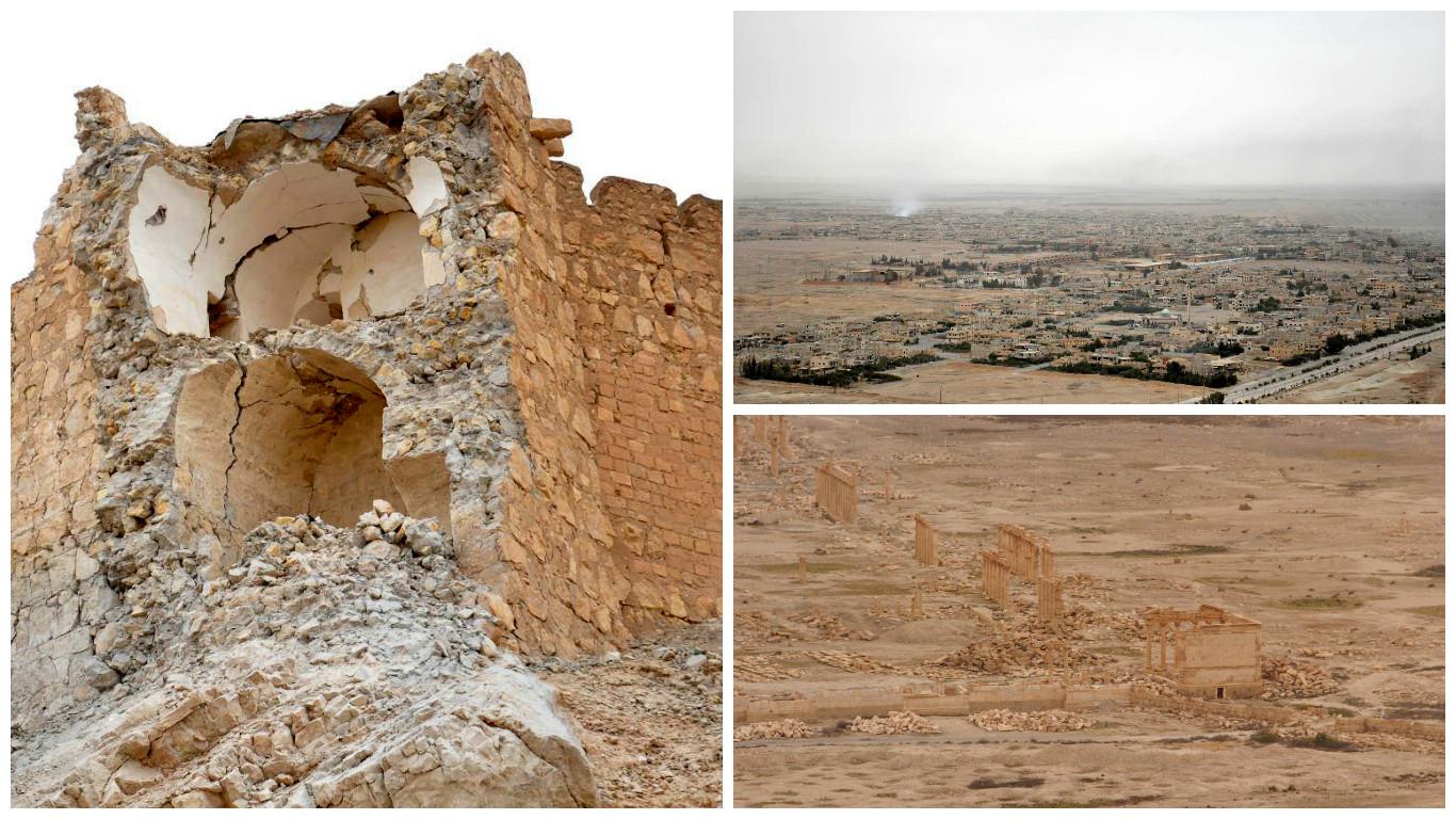 Palmira: Así se muestra la histórica ciudad siria devastada por los yihadistas (VIDEO)
