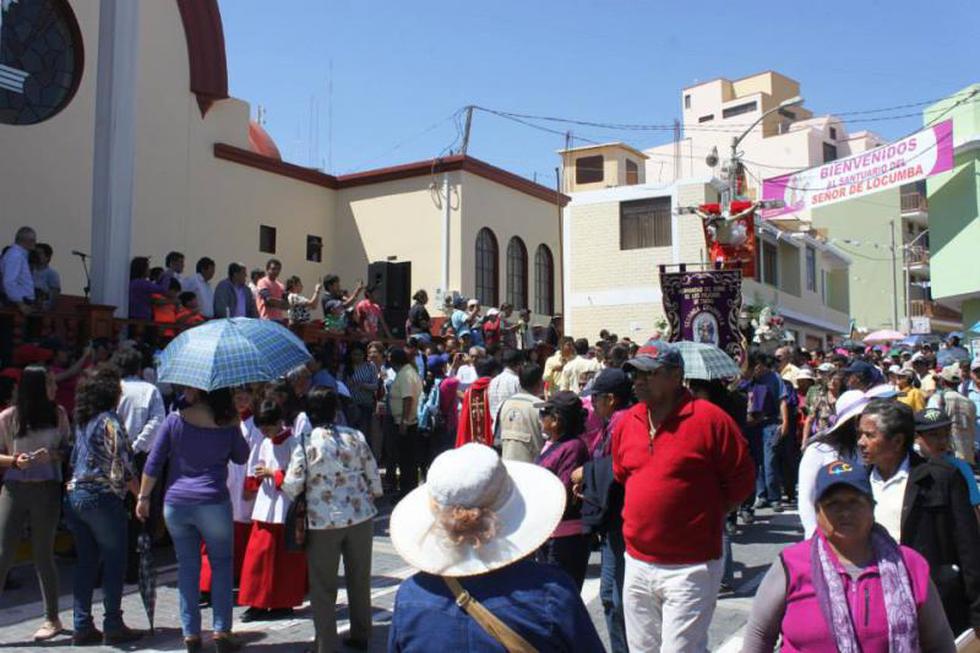 Imagen del Señor de Locumba se despide de fieles (Fotos)