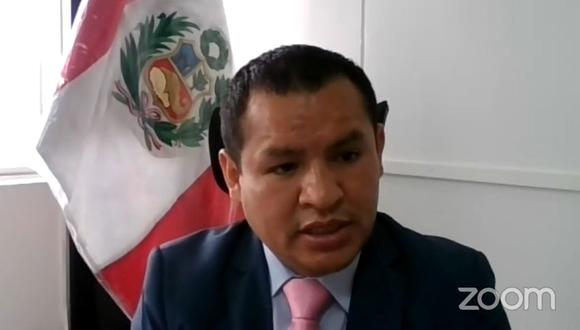José Espinoza, director general de políticas del Mincetur. (Foto: Captura Facebook)