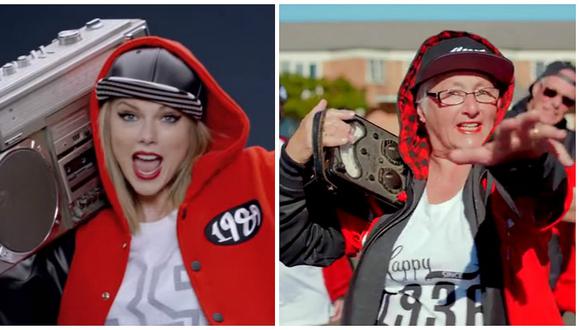 ​YouTube: abuelos parodian 'Shake it off' de Taylor Swift (VIDEO)