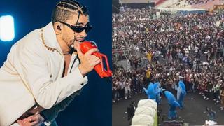 Bad Bunny en Lima: ‘Tiburones’ encienden el ambiente en el Estadio Nacional (VIDEO)