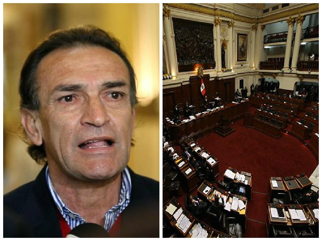 Héctor Becerril no teme a una disolución del Congreso por parte de Ollanta Humala