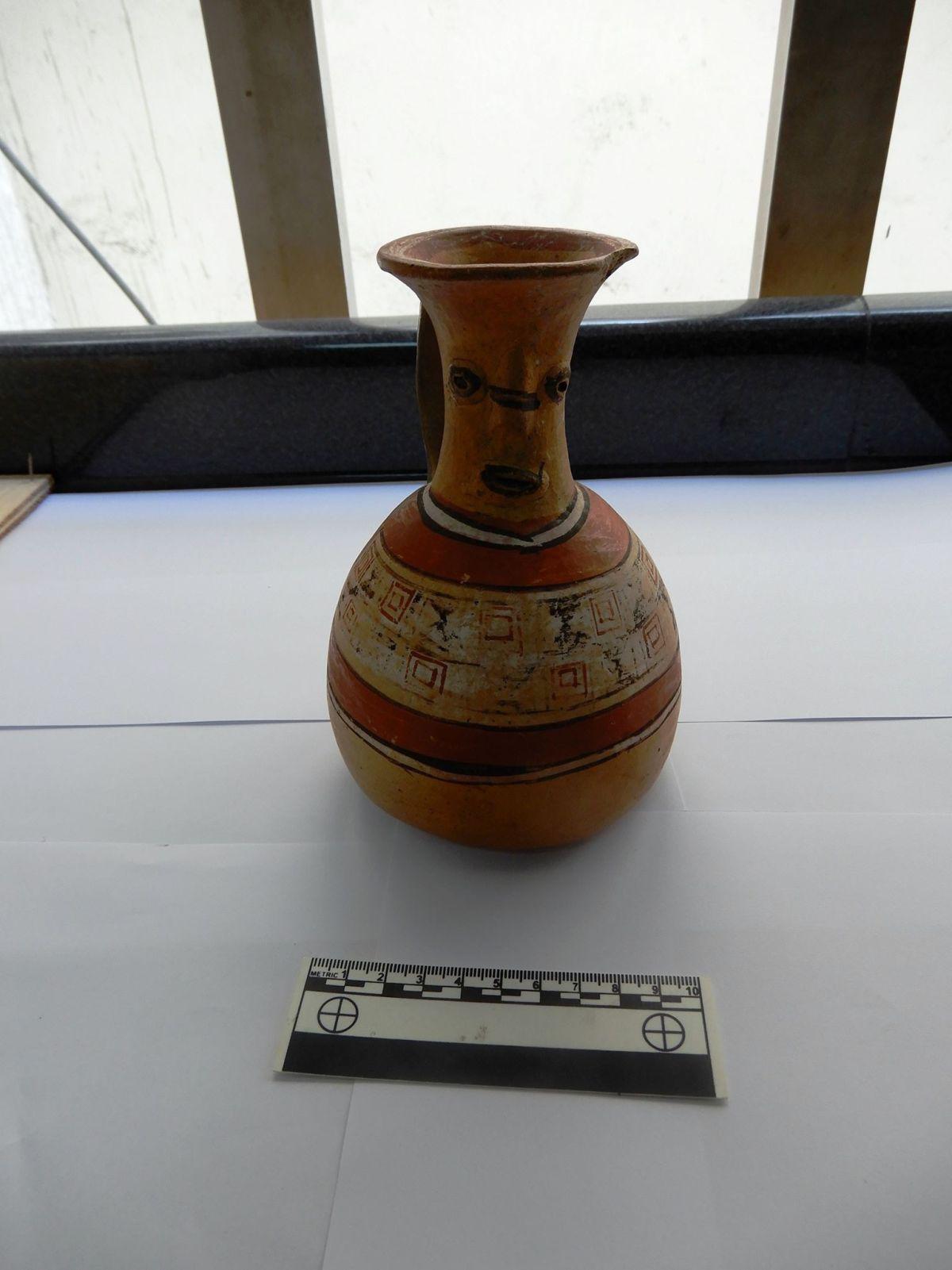 Actualmente, el ceramio inca ya se encuentra en la sede de la Cancillería en el Perú. (Foto: Ministerio de Cultura)