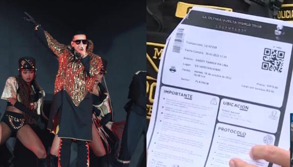 Fans de Daddy Yankee denunciaron que fueron estafadas con entradas falsas o ya usadas. Hoy es el segundo concierto del cantante. (Foto: Giancarlo Ávila/@photo.gec/Captura Canal N)