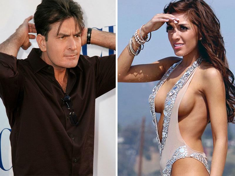 Charlie Sheen busca encuentro íntimo con Farrah Abraham