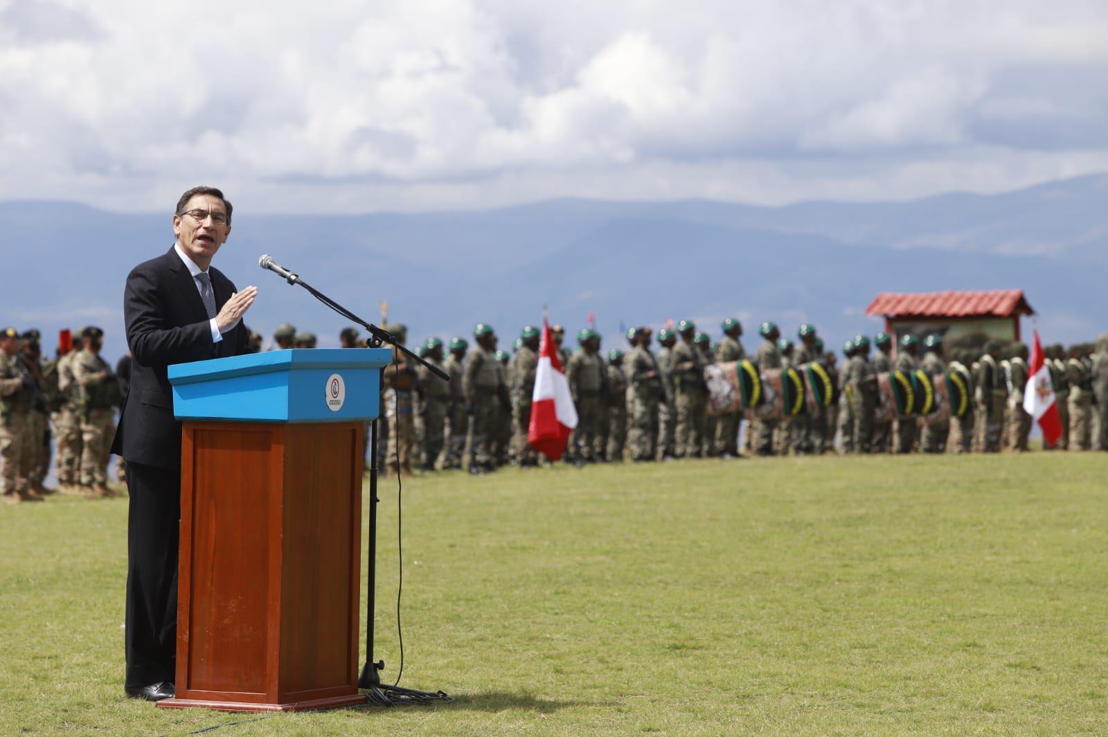 El mandatario Martín Vizcarra señaló que no se puede permitir ningún retroceso en lo avanzado. (Foto: Presidencia)