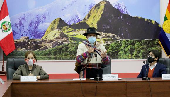 Ministro Ciro Galvez en Cusco. Foto: Juan Sequeiros.