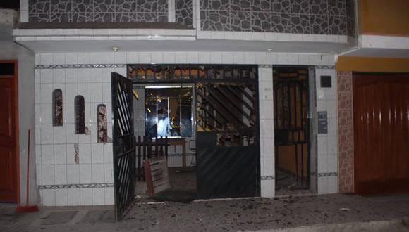Chimbote: Extorsionadores detonan explosivo en casa de familiares de empresario