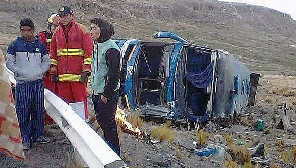 Al menos siete fallecidos y 20 heridos tras accidente en ruta Abancay - Lima