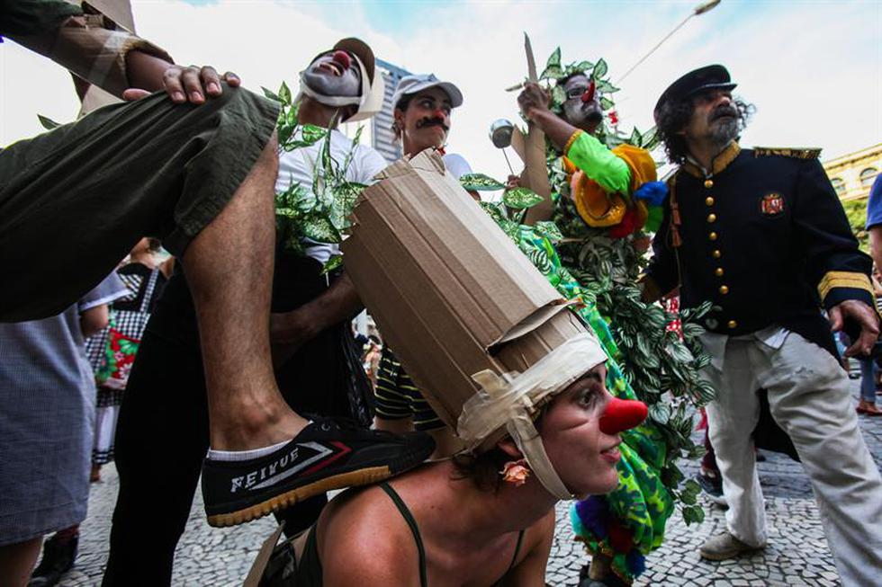 Encuentro Internacional de Payasos en Río de Janeiro (Fotos)