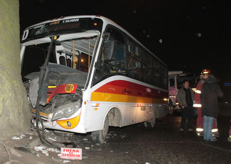 Accidente deja dos personas graves en Vía de Evitamiento 