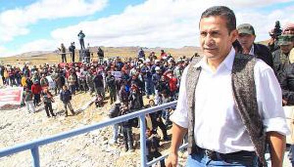 Humala anuncia que sesión de ministros será en Huánuco