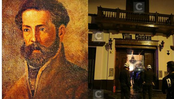 Polleria incendiada era la casa del pintor Pancho Fierro (FOTOS)