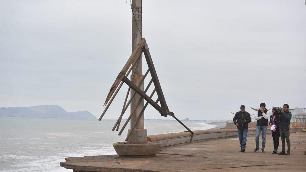 Costa Verde: Malecón se cae a pedazos a 44 días de los Juegos Panamericanos Lima 2019 