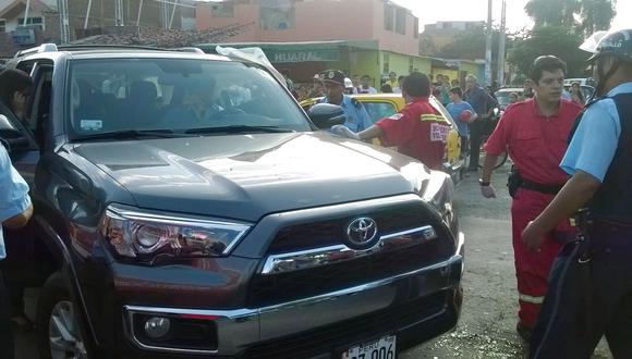 Trujillo: Cuatro heridos deja accidente de tránsito 
