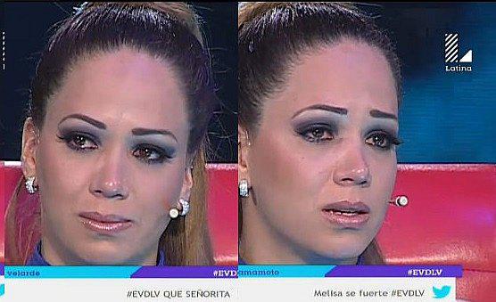 ​Melissa Klug lloró por Jefferson Farfán en EVDLV