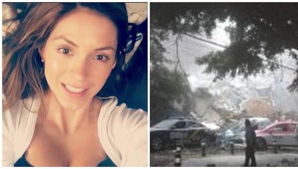 Instagram: Darlene Rosas sorprende al contar cómo vivió el terremoto en México (FOTO)