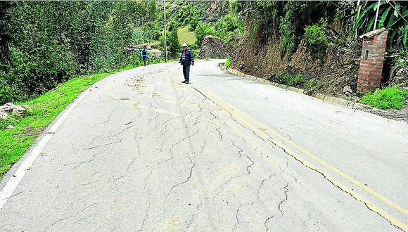 Áncash: Difunden fotos del mal estado de carretera de Odebrecht 