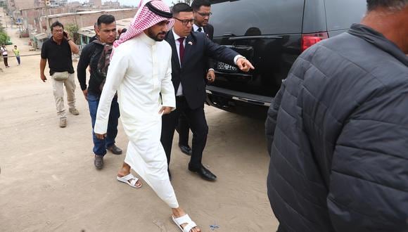 Yaqoob Yusuf Mubarak, empresario del reino de Bahrein, viajó a Trujillo para ayudar nuevamente a niño de Moche. (Fotos: Alessandro Currarino).