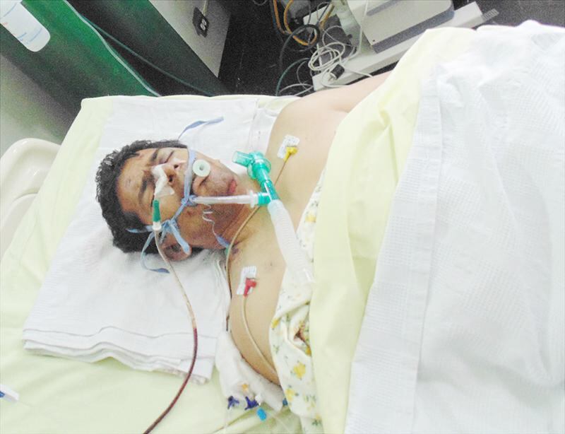 Gobernador regional pelea por su vida