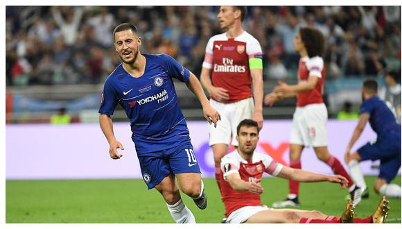 Chelsea goleó 4-1 al Arsenal y se proclamó campeón de la Europa League (FOTOS)