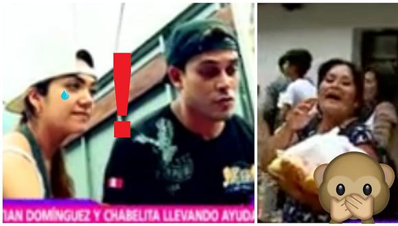 Christian Domínguez: Isabel Acevedo fue a apoyar a damnificados pero la trolearon así (VIDEO)