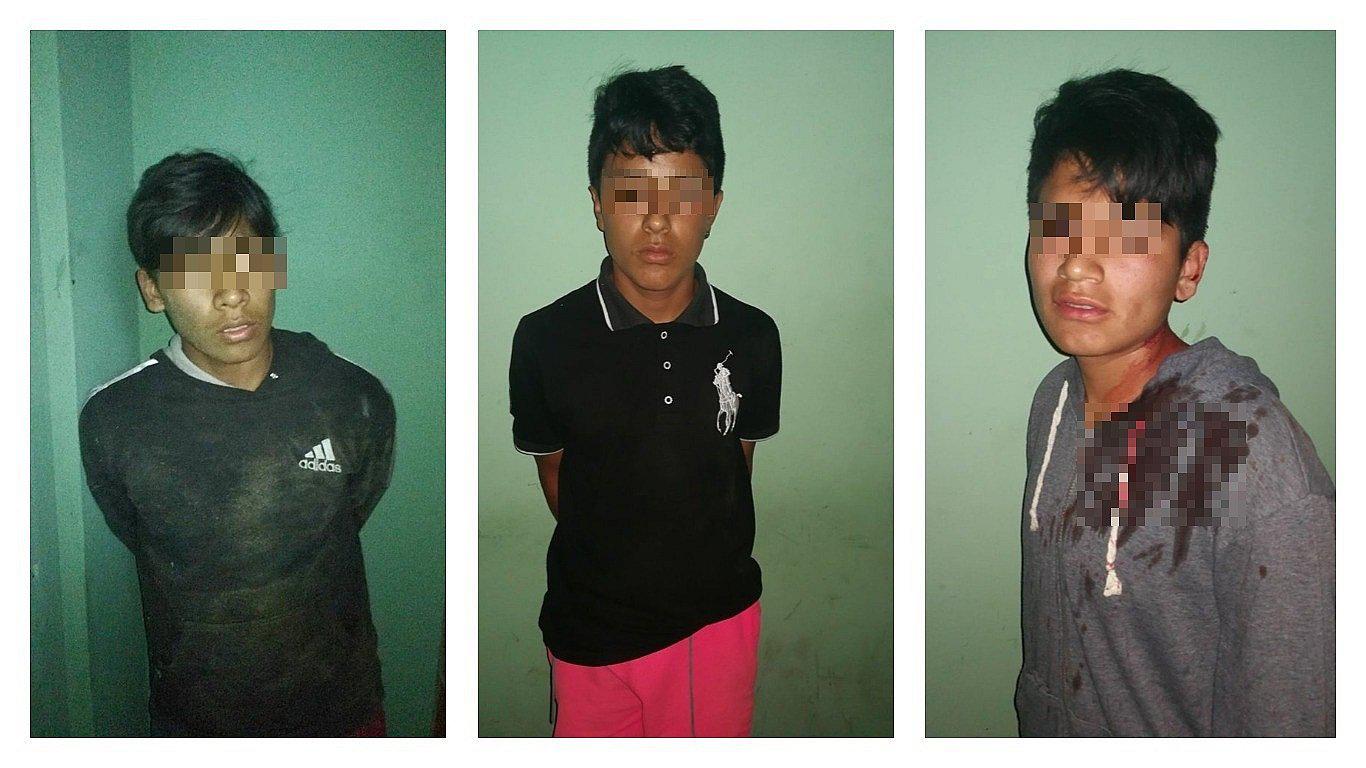 Con armas de fuego, caen tres menores que serían parte de banda “Los Malos de San Juan”