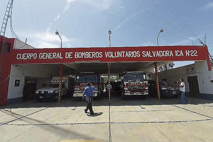 Bomberos de Ica se quedan sin combustible por recorte de presupuesto