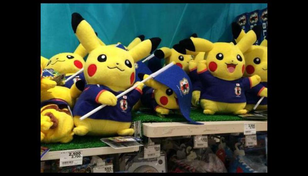 Brasil 2014: Pikachu, la mascota de la selección japonesa, alborota el mercado (FOTOS)