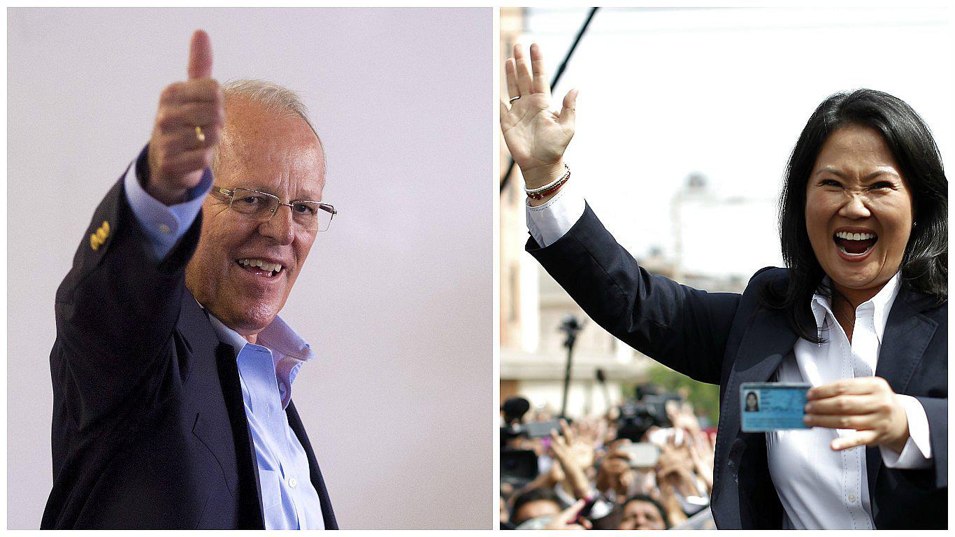 Resultados ONPE al 99,89%: Pedro Pablo Kuczynski 50,11% y Keiko Fujimori 49,9%
