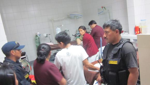 Serenos de la municipalidad de Huánuco auxilian a parturienta